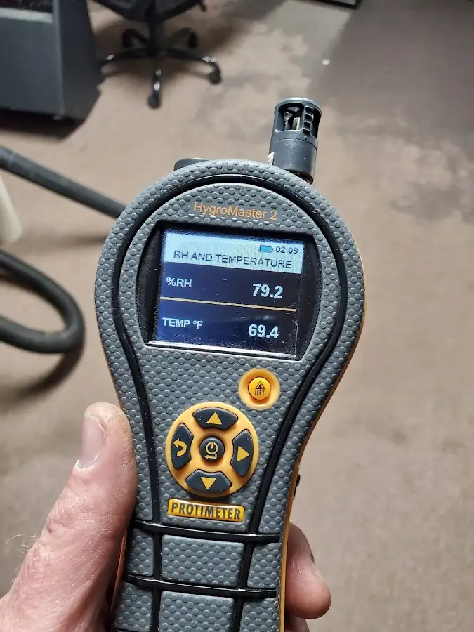 Moisture meter humidity assessment for Mold Remediation & Removal in Binghamton